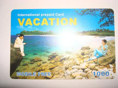 vacation intenational card